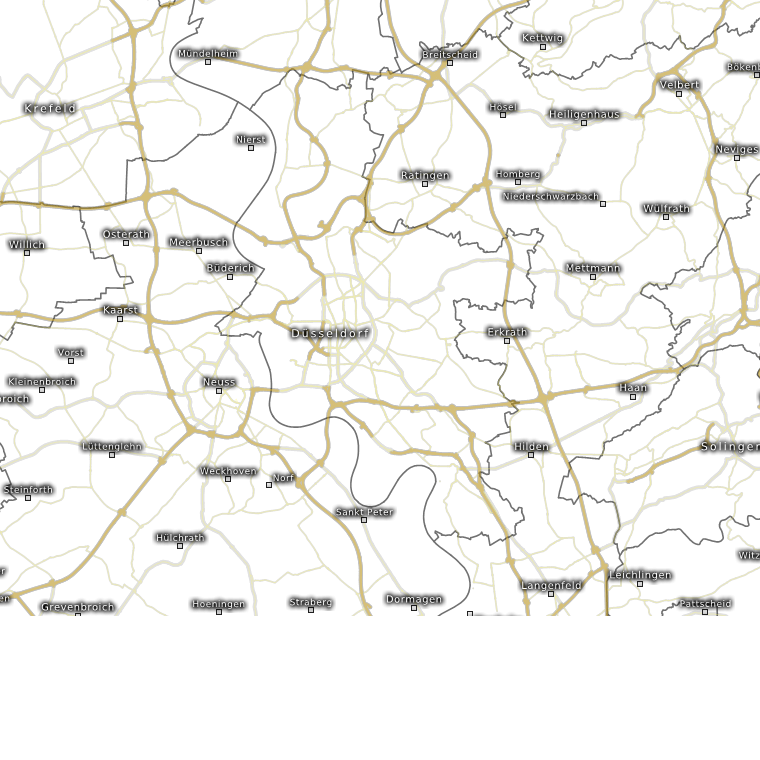 Lightning and radar, thunderstorms, Düsseldorf 